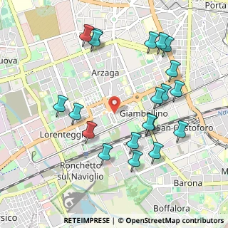 Mappa Largo dei Gelsomini, 20146 Milano MI, Italia (1.077)
