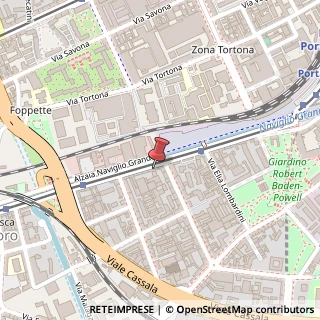 Mappa Ripa di Porta Ticinese, 107, 20143 Milano, Milano (Lombardia)