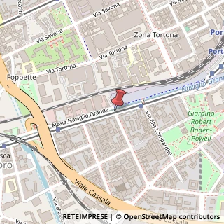 Mappa Ripa di Porta Ticinese,  103, 20143 Milano, Milano (Lombardia)
