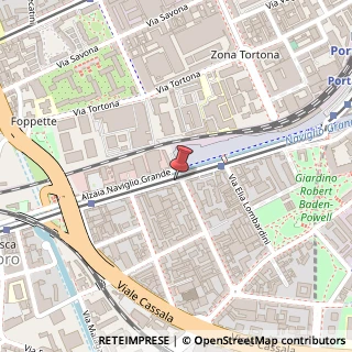 Mappa Ripa di Porta Ticinese, 105, 20143 Milano, Milano (Lombardia)