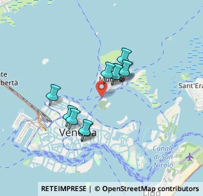 Mappa Isola di San Michele, 30141 Venezia VE, Italia (1.29091)