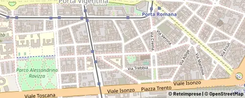 Mappa Milano