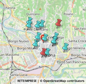 Mappa Via Tolosetto Farinati degli Uberti, 37126 Verona VR, Italia (1.23571)