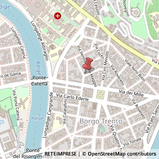 Mappa Via Fratelli Ferroni, 8, 37126 Verona, Verona (Veneto)