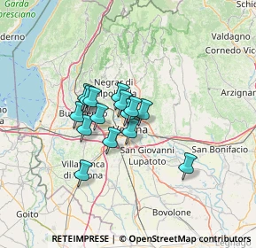 Mappa Via Tolosetto Farinati degli Uberti, 37126 Verona VR, Italia (8.68933)