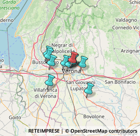 Mappa Via Tolosetto Farinati degli Uberti, 37126 Verona VR, Italia (6.52545)