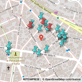 Mappa Via Rovereto, 37100 Verona VR, Italia (0.1087)