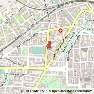 Mappa Via Guglielmo Marconi, 2, 28100 Novara, Novara (Piemonte)
