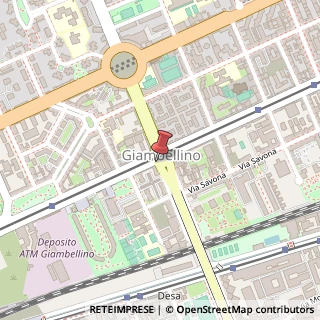 Mappa Via Filippo Brunelleschi,  2, 20146 Milano, Milano (Lombardia)