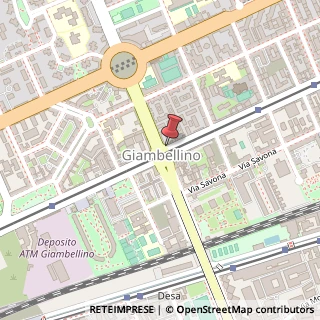 Mappa Via Giambellino, 64, 20146 Milano, Milano (Lombardia)