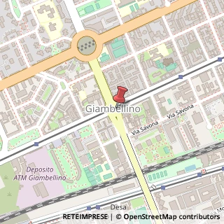 Mappa Via Giambellino,  71, 20146 Milano, Milano (Lombardia)