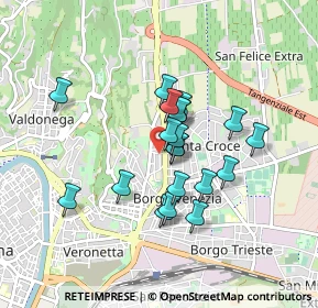 Mappa Via Carlo Pedrotti, 37129 Verona VR, Italia (0.6685)