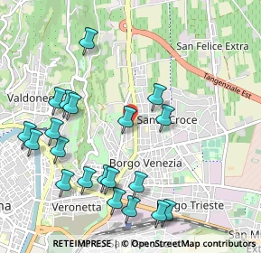 Mappa Via Carlo Pedrotti, 37129 Verona VR, Italia (1.154)