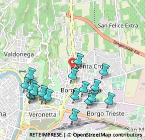 Mappa Via Carlo Pedrotti, 37129 Verona VR, Italia (1.1145)