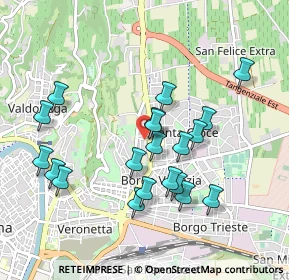 Mappa Via Carlo Pedrotti, 37129 Verona VR, Italia (0.902)