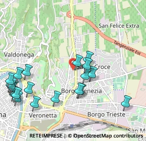 Mappa Via Carlo Pedrotti, 37129 Verona VR, Italia (1.228)
