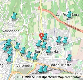 Mappa Via Carlo Pedrotti, 37129 Verona VR, Italia (1.274)