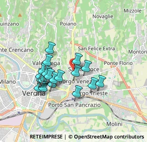 Mappa Via Carlo Pedrotti, 37129 Verona VR, Italia (1.54)