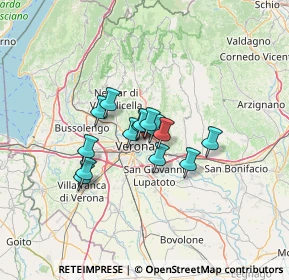 Mappa Via Carlo Pedrotti, 37129 Verona VR, Italia (8.35429)