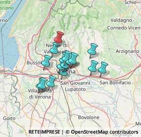 Mappa Via Carlo Pedrotti, 37129 Verona VR, Italia (8.61563)