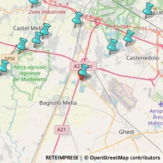 Mappa Via Artigianale, 25010 Montirone BS, Italia (6.76083)