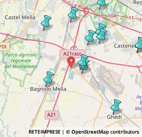 Mappa Via Artigianale, 25010 Montirone BS, Italia (6.228)