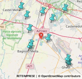 Mappa Via Artigianale, 25010 Montirone BS, Italia (4.75083)