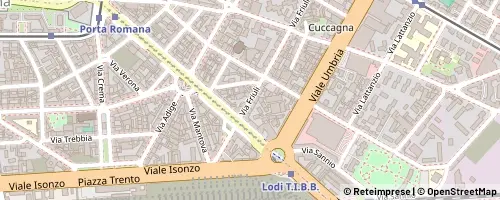 Mappa Milano