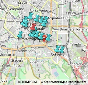 Mappa Strada della Carità, 20135 Milano MI, Italia (1.511)