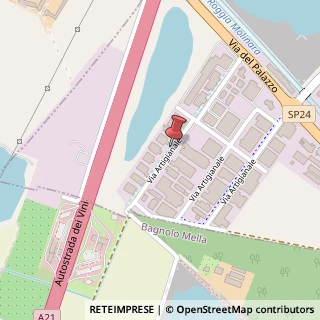 Mappa Via Artigianale, 36, 25010 Montirone, Brescia (Lombardia)