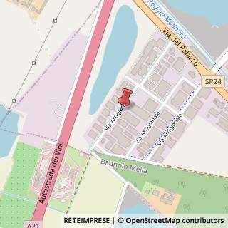 Mappa Via Artigianale, 29, 25010 Montirone, Brescia (Lombardia)