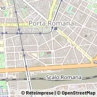 Mapa Milano