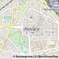 Karte Novara