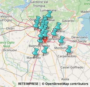 Mappa Via Allende Salvatore, 25010 Montirone BS, Italia (9.77)