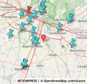 Mappa Via Allende Salvatore, 25010 Montirone BS, Italia (9.544)