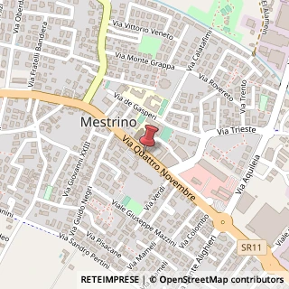 Mappa Piazzetta aldo moro 12, 35035 Mestrino, Padova (Veneto)