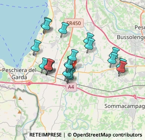 Mappa Via Trento, 37014 Castelnuovo del Garda VR, Italia (2.984)
