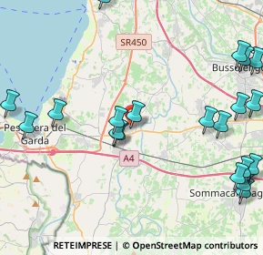 Mappa Via Trento, 37014 Castelnuovo del Garda VR, Italia (5.588)