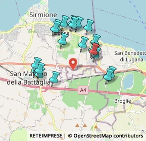 Mappa Via Pra' Sera', 25019 Sirmione BS, Italia (1.7665)