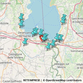 Mappa Via Prà Serà, 25010 Sirmione BS, Italia (6.22786)