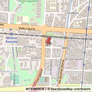 Mappa Via Imperia, 16, 20142 Milano, Milano (Lombardia)