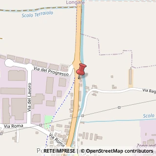 Mappa Via Ponte, 1, 36020 Longare, Vicenza (Veneto)