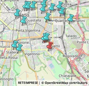 Mappa Via Breno, 20139 Milano MI, Italia (2.34941)