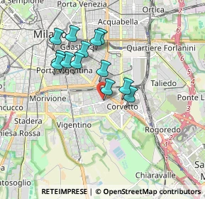 Mappa Via Breno, 20139 Milano MI, Italia (1.53769)