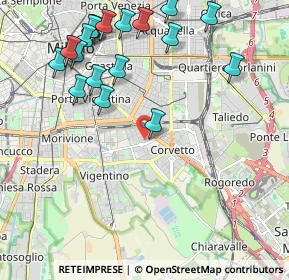 Mappa Via Breno, 20139 Milano MI, Italia (2.4995)