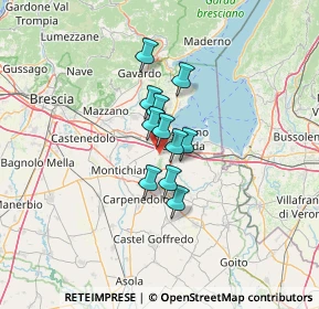 Mappa Via Fossa, 25017 Lonato del Garda BS, Italia (7.59455)