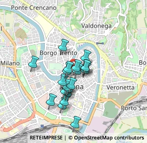 Mappa Via Armando Diaz, 37121 Verona VR, Italia (0.642)