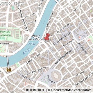 Mappa Via Armando Diaz, 16, 37121 Verona, Verona (Veneto)