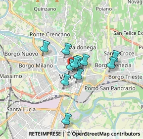 Mappa Via Armando Diaz, 37121 Verona VR, Italia (1.19364)