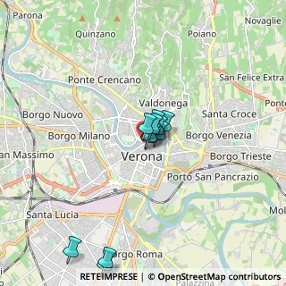 Mappa Via Armando Diaz, 37121 Verona VR, Italia (1.35182)